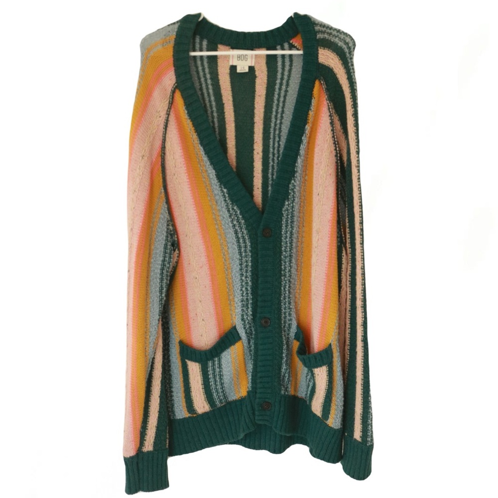 BDG multicolor oversized cardigan